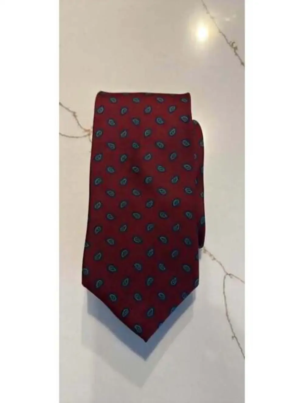 Bert Pulitzer USA Collectors Edition Silk Paisley Tie